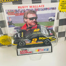 1991 Racing Champions Stock Car NASCAR Rusty Wallace 2 Mobil 1 Pontiac Grand Prix negro