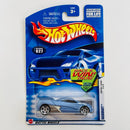 2002 Hot Wheels First Editions Backdraft 027 celeste PR5 base ZAMAC Primera Edición