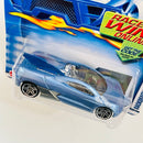 2002 Hot Wheels First Editions Backdraft 027 celeste PR5 base ZAMAC Primera Edición