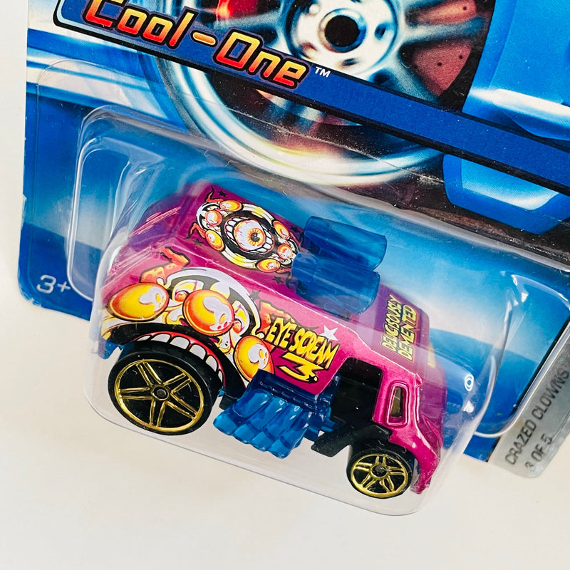 2005 Hot Wheels Crazed Clowns Cool-One 113 morado PR5