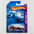 2007 Hot Wheels Street Beast II Preying Menace negro PR5 base ZAMAC
