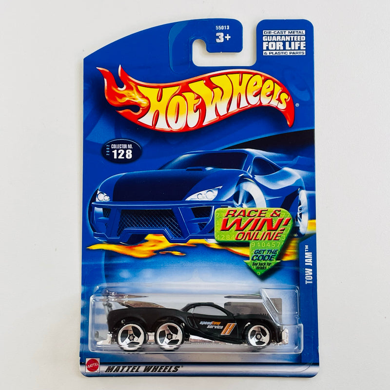 2002 Hot Wheels Tow Jam 128 negro 3SP