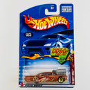 2002 Hot Wheels Race & Win Wild Frontier 59 Chevy Impala 055 marrón metálico 5SP