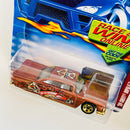2002 Hot Wheels Race & Win Wild Frontier 59 Chevy Impala 055 marrón metálico 5SP