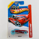2013 Hot Wheels HW Racing Pharodox rojo OH5 base ZAMAC