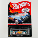 2016 Hot Wheels Collector Edition Mail-In 55 Corvette Exclusivo K-Mart azul spectraflame Redline Llantas de Goma RR base ZAMAC