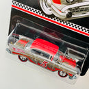 2015 Hot Wheels ZAMAC Collector Edition Mail-In 57 Chevy Bel Air Exclusivo Walmart Rewards ZAMAC Redline Llantas de Goma RR base ZAMAC