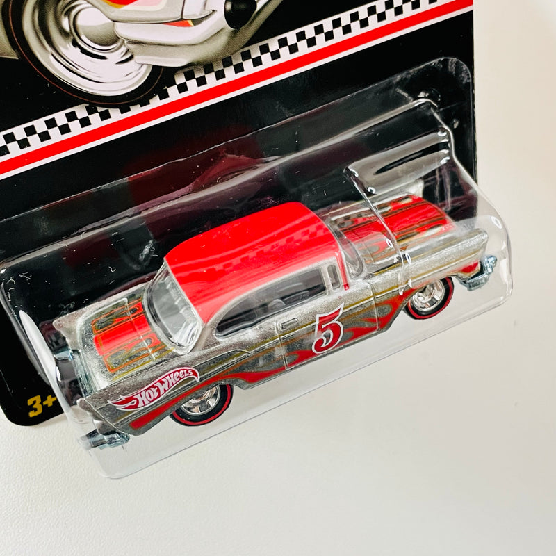 2015 Hot Wheels ZAMAC Collector Edition Mail-In 57 Chevy Bel Air Exclusivo Walmart Rewards ZAMAC Redline Llantas de Goma RR base ZAMAC