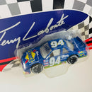 1992 Matchbox Racing Super Stars NASCAR Terry Labonte 94 Sunoco Chevrolet Lumina azul Llantas Goodyear