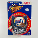 2001 Hasbro Winners Circle Race Hood Series NASCAR Rusty Wallace 2 Harley Davidson negro Llantas Goodyear con Capó Decorativo
