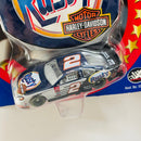 2001 Hasbro Winners Circle Race Hood Series NASCAR Rusty Wallace 2 Harley Davidson negro Llantas Goodyear con Capó Decorativo