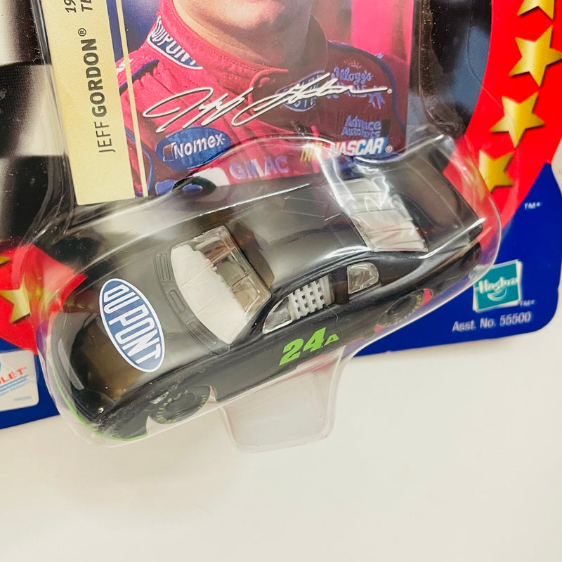 2000 Hasbro Winners Circle Test Car NASCAR Jeff Gordon 24 Dupont Chevrolet Monte Carlo negro Llantas Goodyear