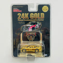 1998 Racing Champions 24K Gold Plated Commemorative Series 1/9,998 NASCAR Jeff Burton 99 Exide Ford Taurus dorado Llantas Goodyear Chapado en Oro