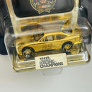 1998 Racing Champions 24K Gold Plated Commemorative Series 1/9,998 NASCAR Jeff Burton 99 Exide Ford Taurus dorado Llantas Goodyear Chapado en Oro