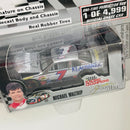 1999 Racing Champions CHASE 1/4,999 NASCAR Michael Waltrip 7 Philips Klausner Chevrolet Monte Carlo cromado Llantas de Goma