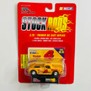 1997 Racing Champions Stock Rods NASCAR Premier Bobby Hamilton 4 Kodak Chevrolet Corvette amarillo Llantas de Goma