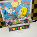 1998 Racing Champions 1/9,998 Toy R Us Exclusive 50th Anniversary NASCAR Cartoon Network Droppy Tom y Jerry Ford Taurus dorado Llantas Goodyear