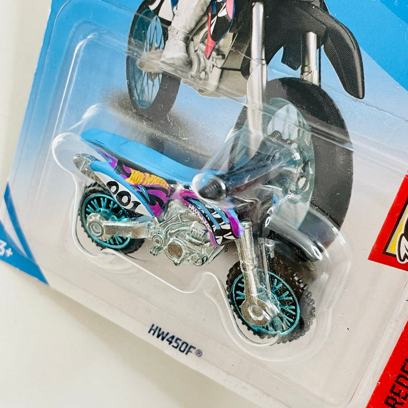 2018 Hot Wheels HW Daredevils HW450F celeste ORMC base ZAMAC