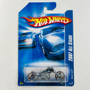 2007 Hot Wheels K-Mart Exclusive All Stars Blast Lane celeste metálico MC3 base ZAMAC