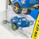 2015 Hot Wheels HW Off-Road HW Poppa Wheelie azul 5SP base ZAMAC