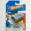 2012 Hot Wheels Thrill Racers Ice What-4-2 celeste PR5 base ZAMAC