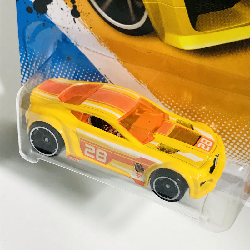 2012 Hot Wheels Track Stars Torque Twister amarillo OH5