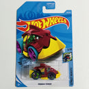 2019 Hot Wheels Street Beasts Piranha Terror rojo OH5