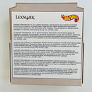 1999 Hot Wheels Special Edition Lexmark Scorchin' Scooter negro MC3 base ZAMAC