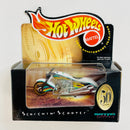 1999 Hot Wheels Limited Edition 50th Anniversary Mervyn's California Scorchin' Scooter blanco MC3 base ZAMAC