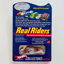 2004 Hot Wheels RLC Real Riders Scorchin' Scooter Exclusivo Red Line Club rojo spectraflame Llantas de Goma RR base ZAMAC