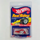 2004 Hot Wheels RLC Real Riders Scorchin' Scooter Exclusivo Red Line Club rojo spectraflame Llantas de Goma RR base ZAMAC