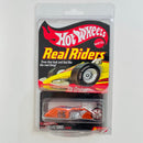 2006 Hot Wheels RLC Real Riders Pit Cruiser Exclusivo Red Line Club naranja spectraflame Llantas de Goma RR base ZAMAC