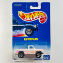 1997 Hot Wheels Bywayman 220 blanco SB base ZAMAC