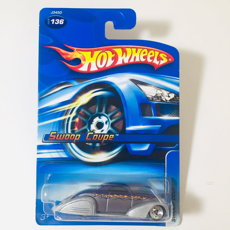 2006 Hot Wheels Swoop Coupe 136 gris 5SP con SK5