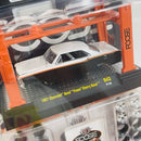 2021 M2 Machines Model Kit Limited Edition 1/9,400 Foose 1967 Chevrolet Nova Foose Cherry Nova R43 negro con blanco Llantas de Goma