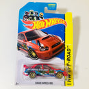 2014 Hot Wheels HW Off-Road Subaru Impreza WRX rojo 10SP