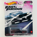 2020 Hot Wheels Premium Fast & Furious Quick Shifters Rápidos y Furiosos 70 Plymouth AAR Cuda Barracuda negro Llantas de Goma RR