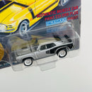 1994 Johnny Lightning Muscle Cars USA Limited Edition 1971 Plymouth Hemi Cuda plata con Moneda Coleccionista