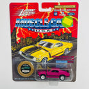 1994 Johnny Lightning Muscle Cars USA Limited Edition 1970 Ford Mustang Boss 302 fucsia con Moneda Coleccionista