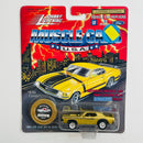 1994 Johnny Lightning Muscle Cars USA Limited Edition 1969 Mercury Cougar Eliminator dorado con Moneda Coleccionista