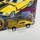 1994 Johnny Lightning Muscle Cars USA Limited Edition 1969 Mercury Cougar Eliminator dorado con Moneda Coleccionista