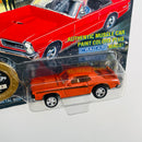 1994 Johnny Lightning Muscle Cars USA Limited Edition 1969 Mercury Cougar Eliminator naranja con Moneda Coleccionista
