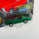 1994 Johnny Lightning Muscle Cars USA Limited Edition 1969 Mercury Cougar Eliminator verde con Moneda Coleccionista
