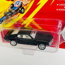 1995 Johnny Lightning The Challengers Commemorative Limited Edition Custom Ford Mustang negro con Moneda Coleccionista