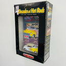 2000 Hot Wheels Adkin's Collectibles 4 Decades of Hot Rods Special Limited Edition 47 Ford Convertible blanco con flamas Llantas de Goma RR
