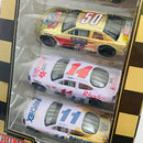 1998 Racing Champions NASCAR 50th Anniversary Fan Appreciation 5 Pack Set de 5 con Auto Dorado Cromado
