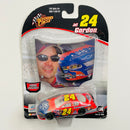 2006 Hasbro Winners Circle NASCAR Jeff Gordon 24 Dupont Performance Alliance Chevrolet Monte Carlo naranja Llantas Goodyear con Capó Imán Magnético