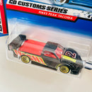 2000 Hot Wheels CD Customs Colección Set de 4 - Chrysler Pronto, Pikes Peak Tacoma Toyota, Shadow Mk IIa, Pontiac Banshee