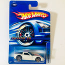 2006 Hot Wheels Corvette C6 154 blanco PR5