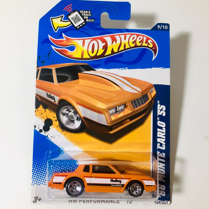 2012 Hot Wheels HW Performance 86 Monte Carlo SS naranja 5SP